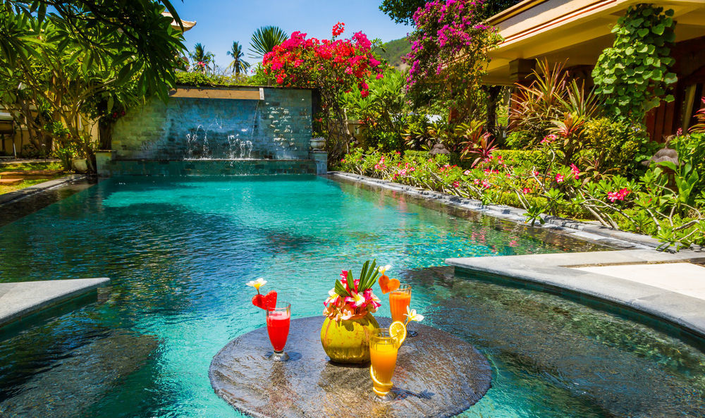 Rama Shinta Hotel Candidasa Ngoại thất bức ảnh